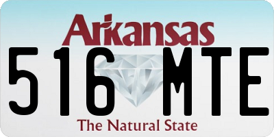 AR license plate 516MTE