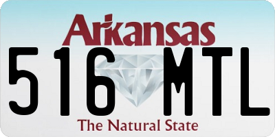 AR license plate 516MTL