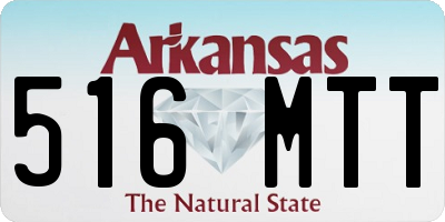 AR license plate 516MTT