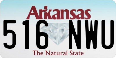 AR license plate 516NWU