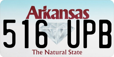 AR license plate 516UPB