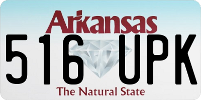 AR license plate 516UPK