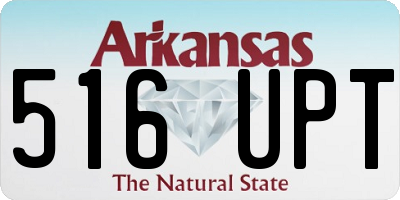 AR license plate 516UPT
