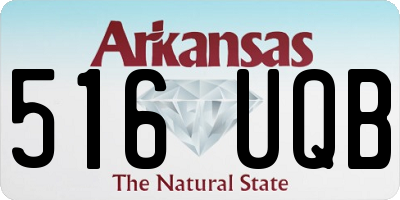 AR license plate 516UQB