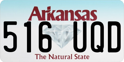 AR license plate 516UQD