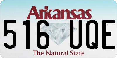 AR license plate 516UQE