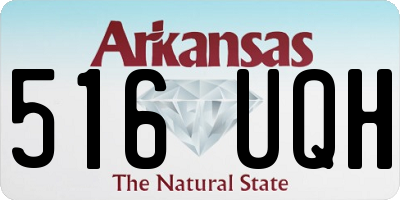 AR license plate 516UQH