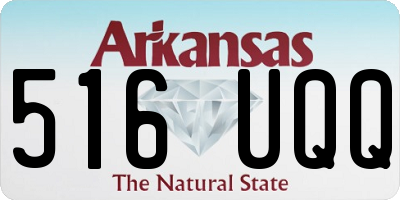 AR license plate 516UQQ