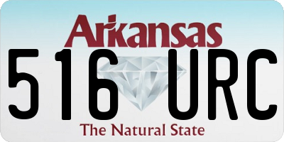 AR license plate 516URC