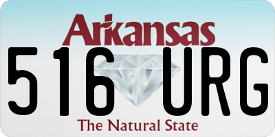 AR license plate 516URG