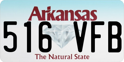 AR license plate 516VFB