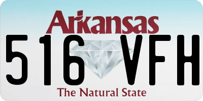 AR license plate 516VFH