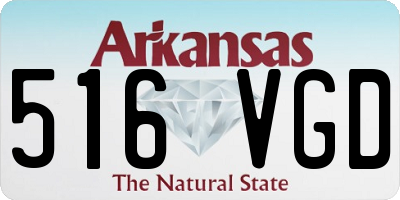AR license plate 516VGD