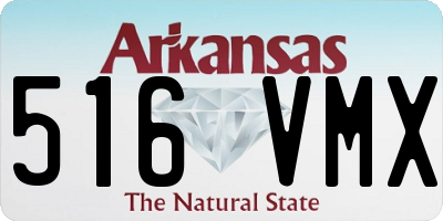 AR license plate 516VMX
