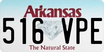 AR license plate 516VPE