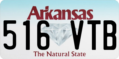 AR license plate 516VTB