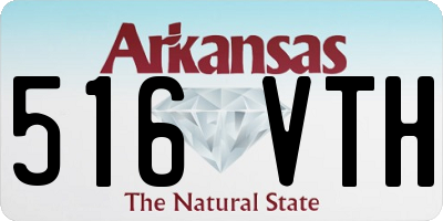 AR license plate 516VTH