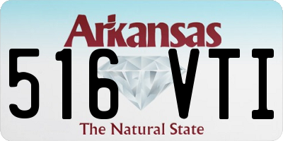 AR license plate 516VTI
