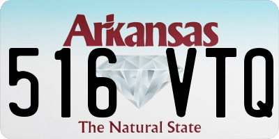 AR license plate 516VTQ