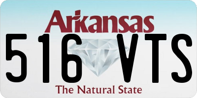 AR license plate 516VTS