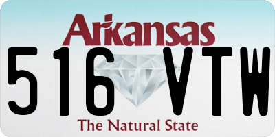 AR license plate 516VTW