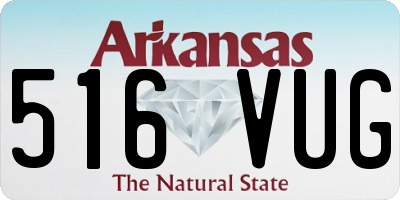 AR license plate 516VUG