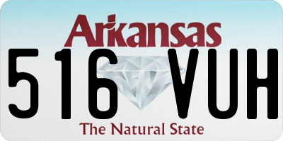 AR license plate 516VUH
