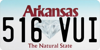AR license plate 516VUI