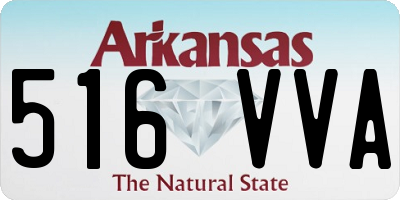 AR license plate 516VVA