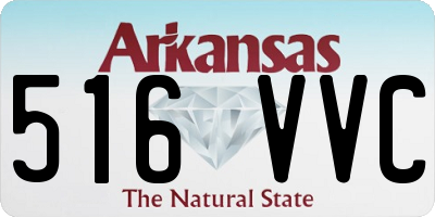 AR license plate 516VVC