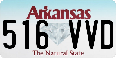 AR license plate 516VVD