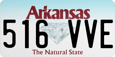 AR license plate 516VVE