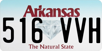 AR license plate 516VVH