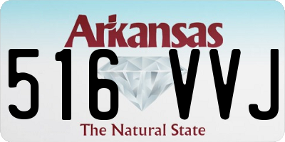 AR license plate 516VVJ