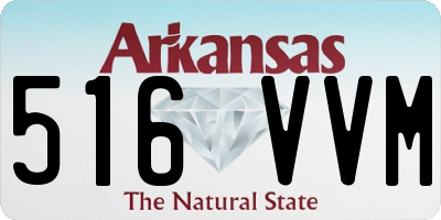AR license plate 516VVM