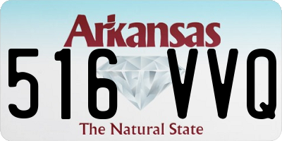 AR license plate 516VVQ