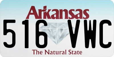 AR license plate 516VWC