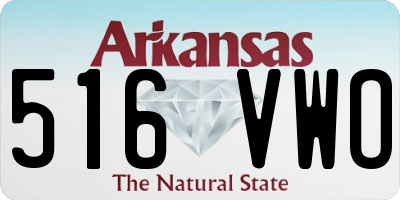AR license plate 516VWO