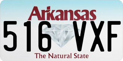 AR license plate 516VXF