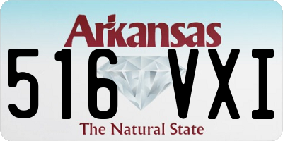 AR license plate 516VXI