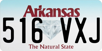 AR license plate 516VXJ