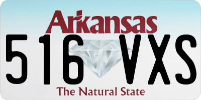 AR license plate 516VXS