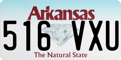 AR license plate 516VXU