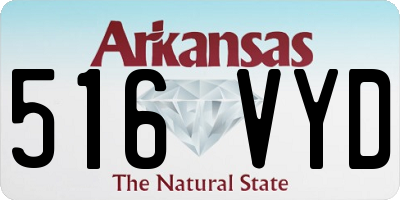 AR license plate 516VYD