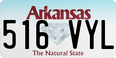 AR license plate 516VYL