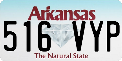 AR license plate 516VYP