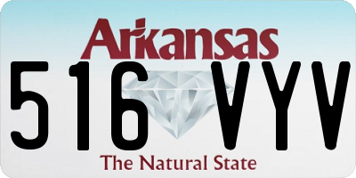 AR license plate 516VYV