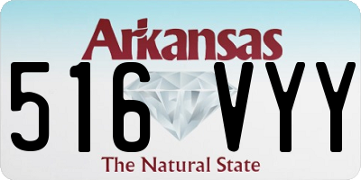 AR license plate 516VYY