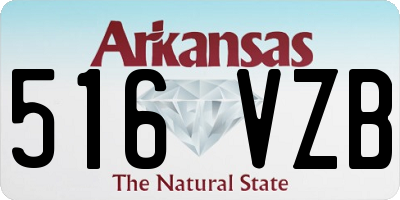 AR license plate 516VZB