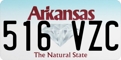 AR license plate 516VZC